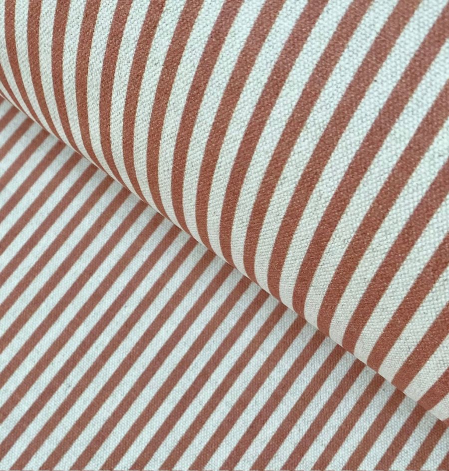 Etta Stripe - Brick - Image 1