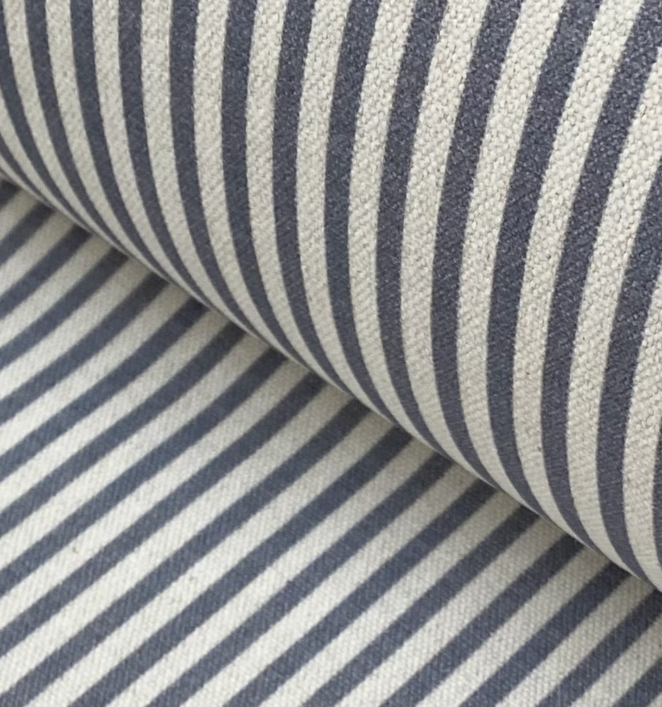 Etta Stripe - Blue Slate - Image 1