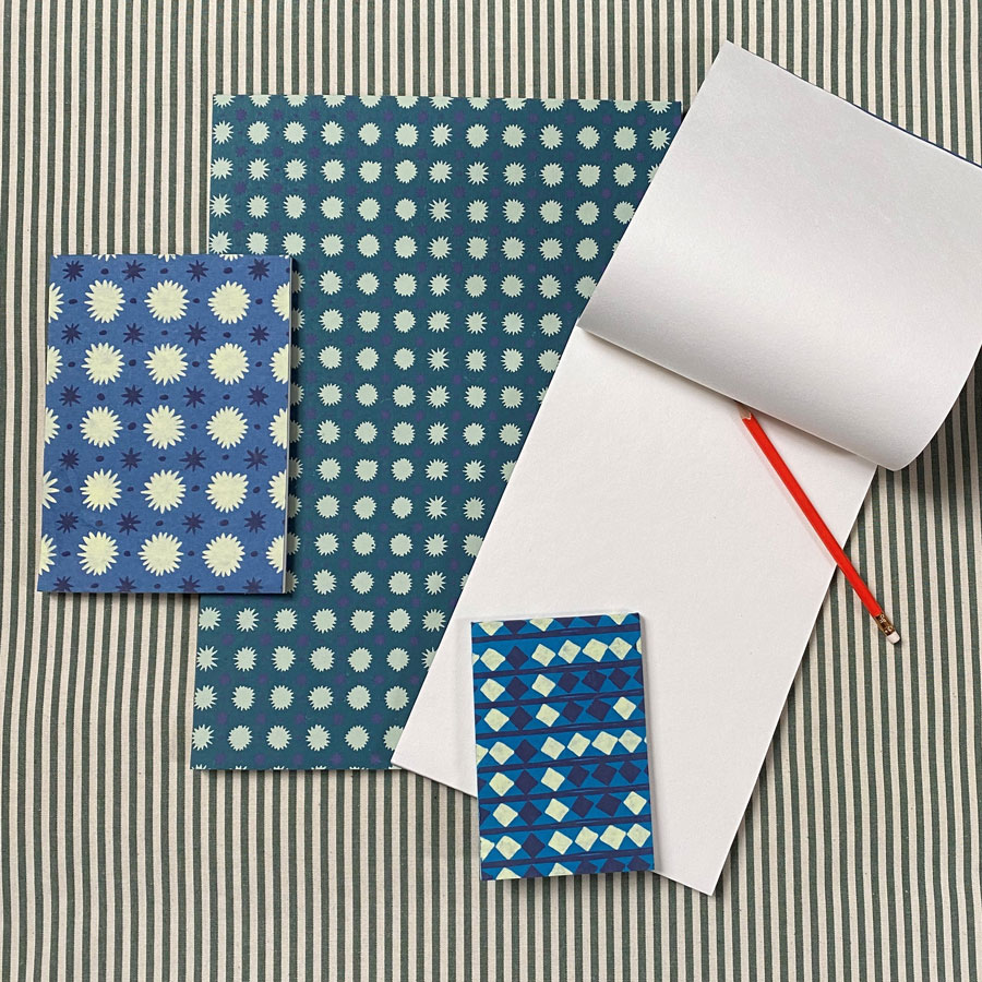 Recycled Paper Sketchbook