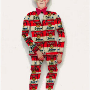 Andy Warhol - Cut out & make paper puppet - Image 2