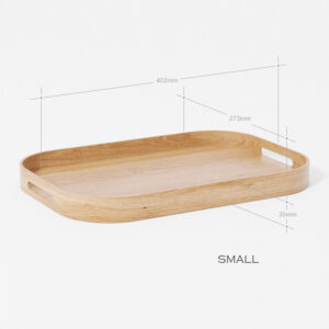 Rectangular Natural Oak Tray - Image 5