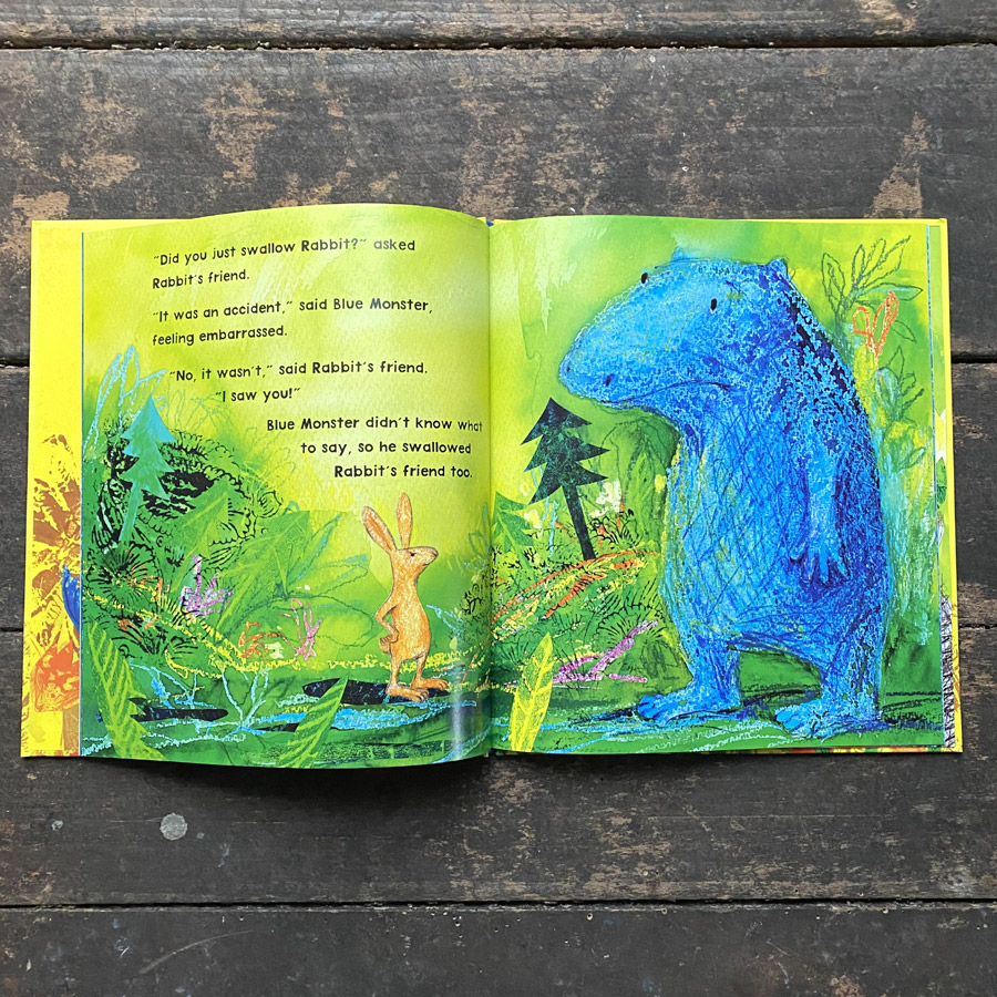 Blue Monster by Petr Horacek