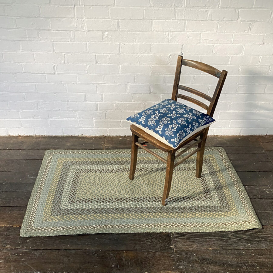 Braided Organic Jute Rug Seaspray
