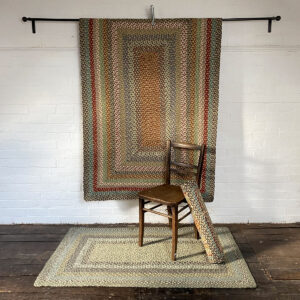 Braided Organic Jute Rug Seaspray - Image 2
