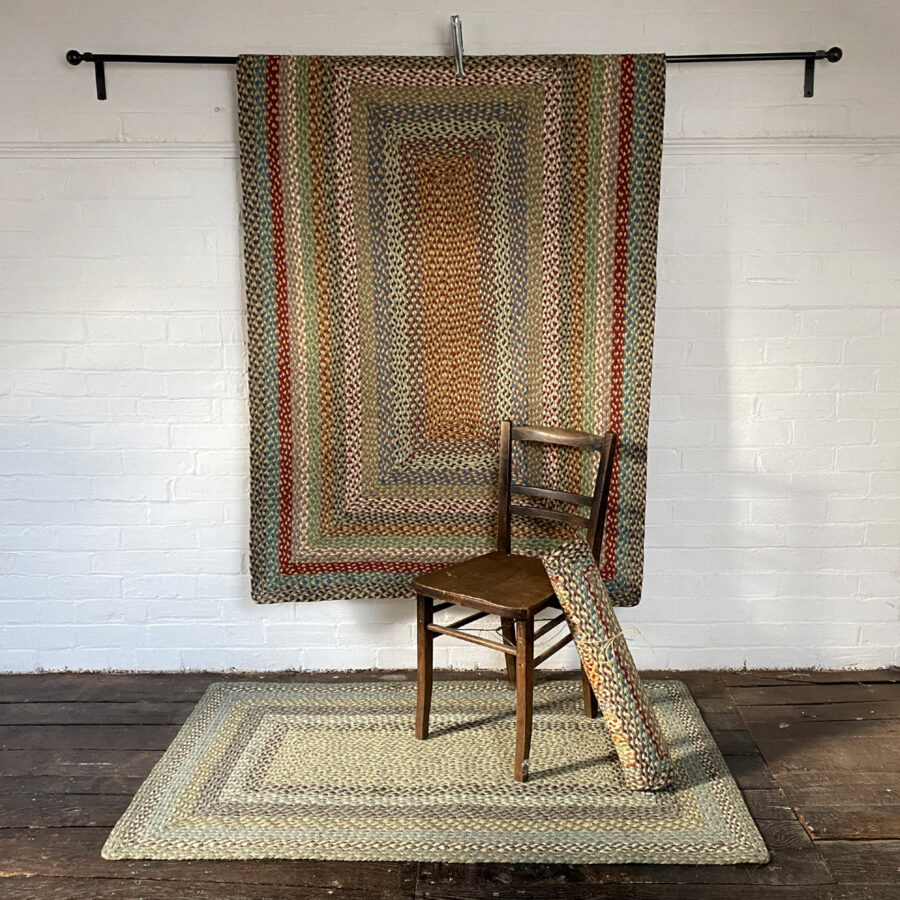 Braided Organic Jute Rug Seaspray