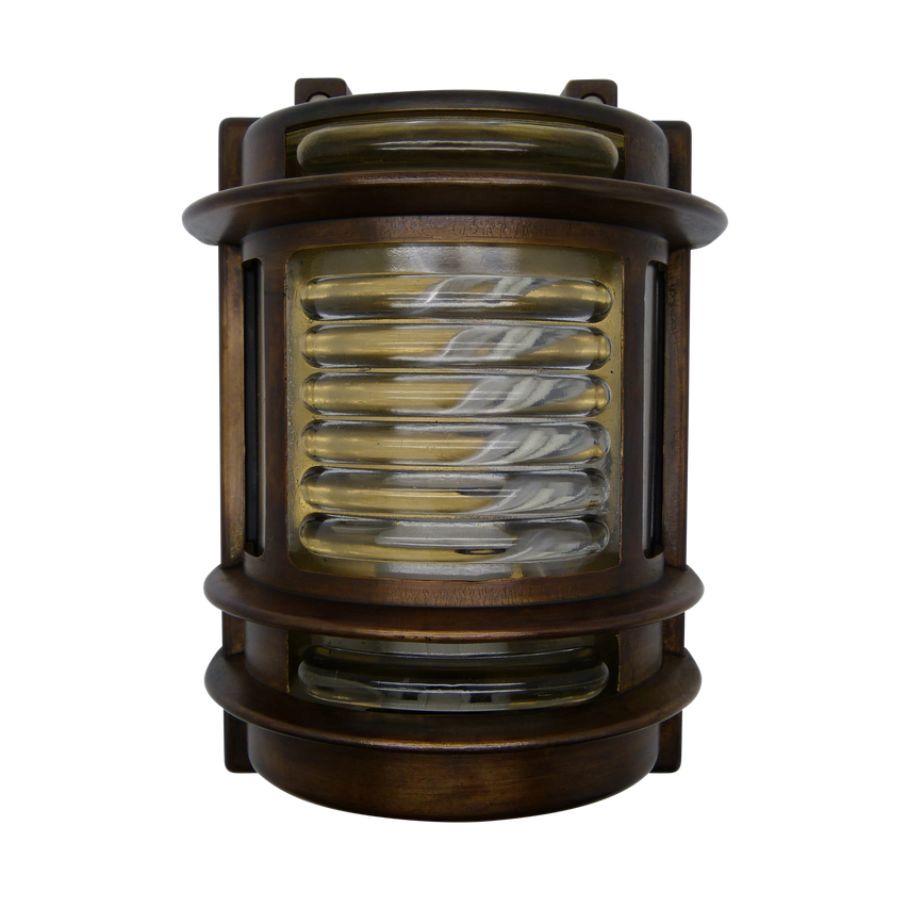 Brass Wall Light - Antique Finish