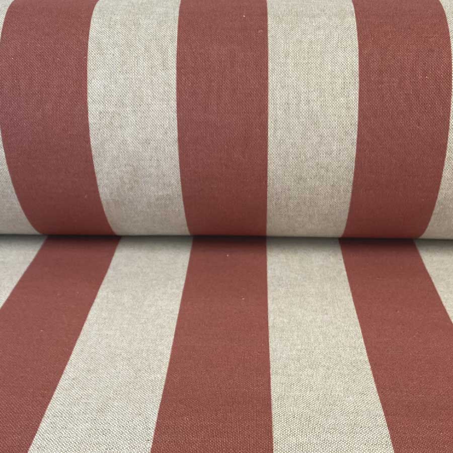 Red Stripe Fabric