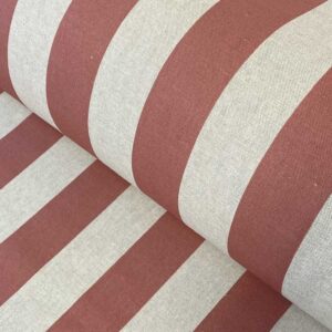 Red Stripe Fabric