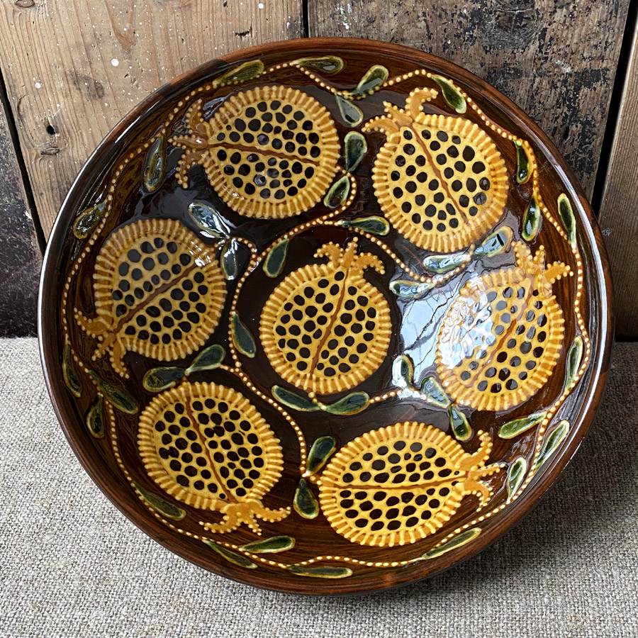 Carole Glover - Pomegranate Bowl Shallow