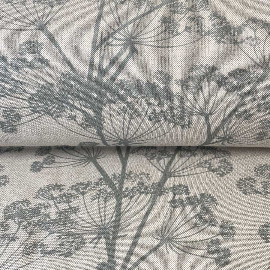 Cow Parsley Print - Duckegg Grey