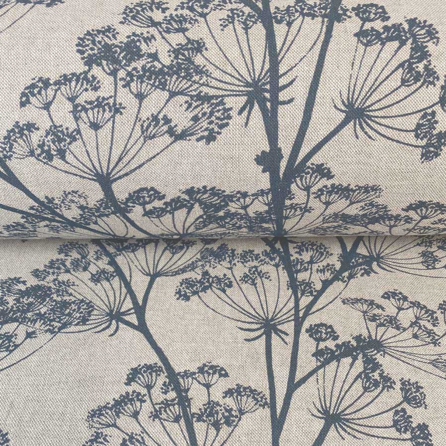 Cow Parsley Print - Indigo