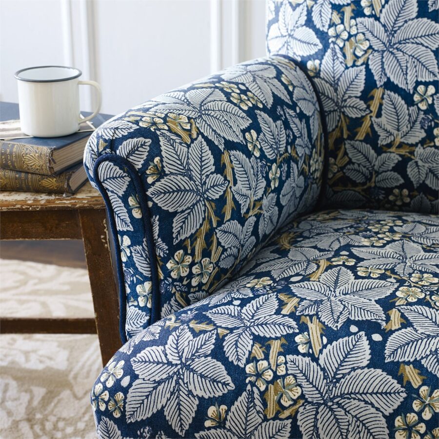 William Morris Bramble - Indigo and Mineral