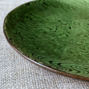 Patia Davis Dinner Plate - Green PADP - Image 2