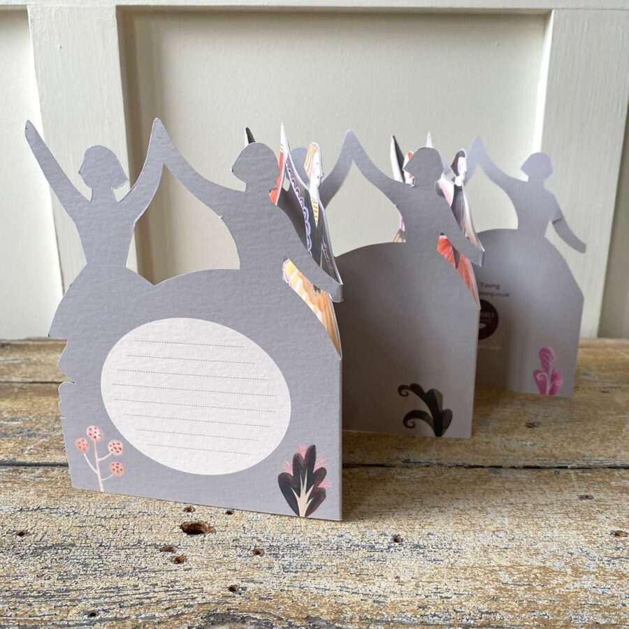 Dancers Card by Sarah Young