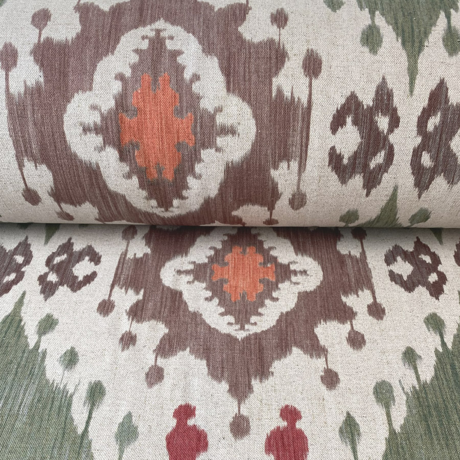 Extra Wide Daria - Brown, Sage and Tamarind