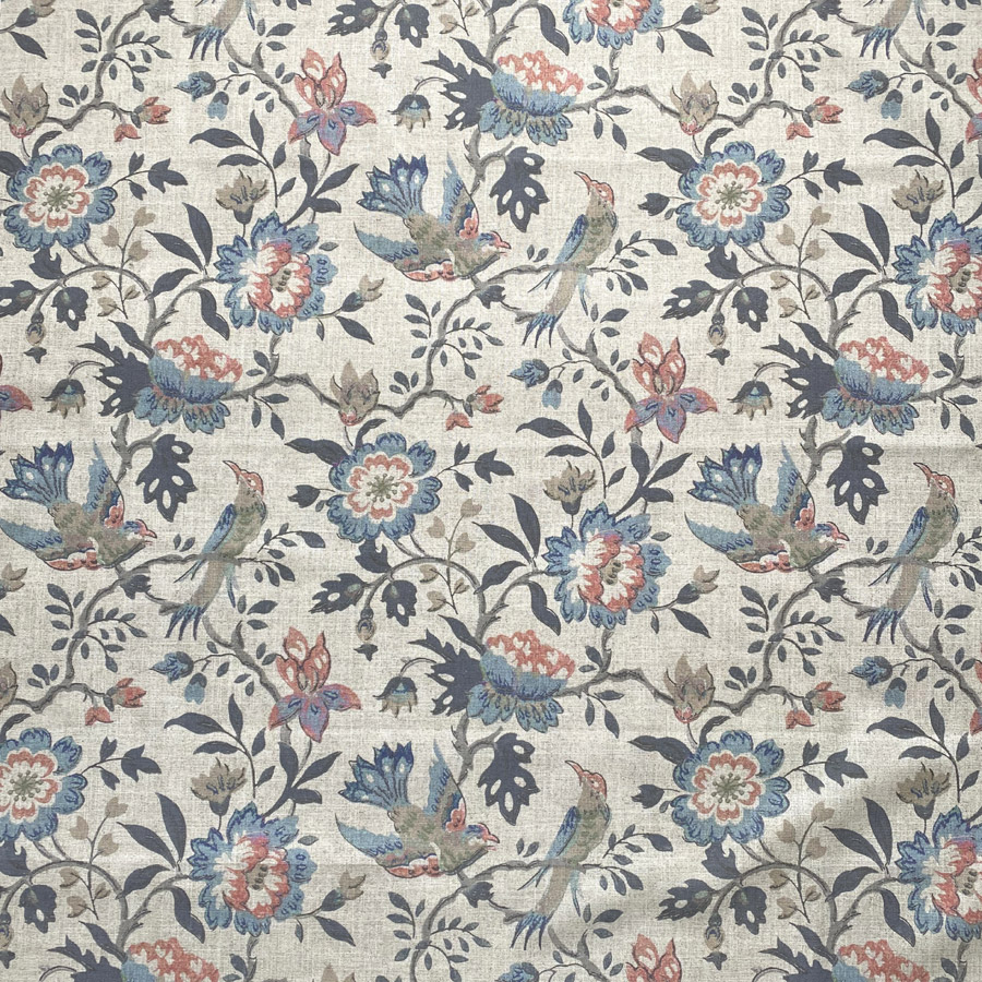 Extra Wide Ellen - Indigo and Sky Blue