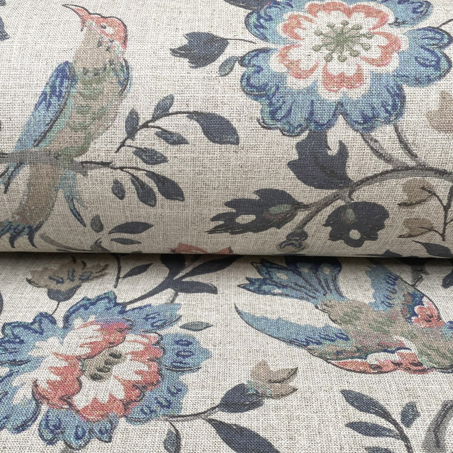 Extra Wide Ellen - Indigo and Sky Blue