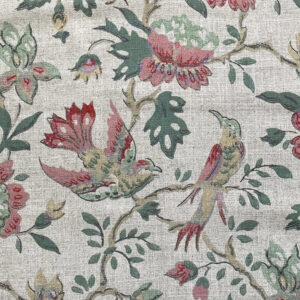Extra Wide Ellen - Soft Green and Strawberry Red - Image 4