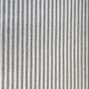 Extra Wide Hector Ticking Stripe - Black - Image 2