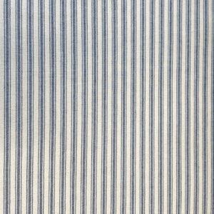 Extra Wide Hector Ticking Stripe - Indigo - Image 2