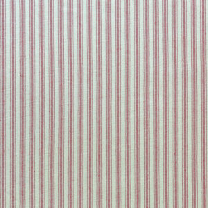 Extra Wide Hector Ticking Stripe - Peony - Image 2
