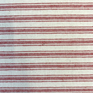 Extra Wide Hector Ticking Stripe - Peony - Image 4