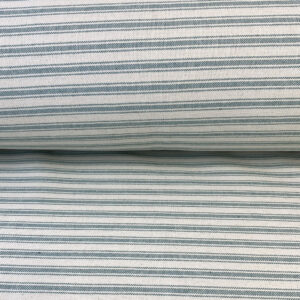 Extra Wide Hector Ticking Stripe - Teal - Image 3
