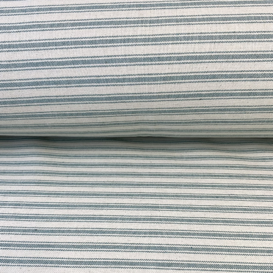 Extra Wide Hector Ticking Stripe - Teal