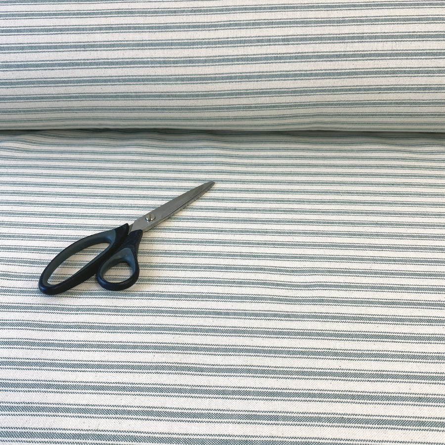 Extra Wide Hector Ticking Stripe - Teal