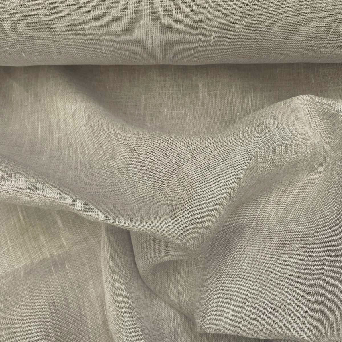 Extra Wide Linen Natural Fabric