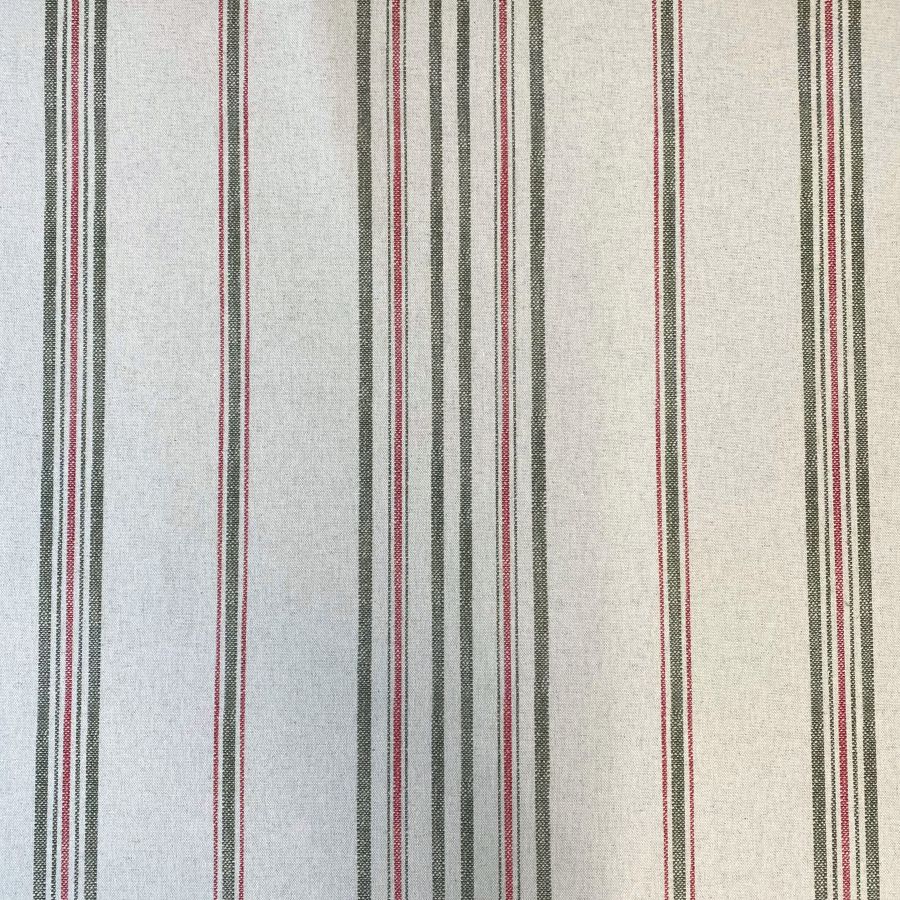 Extra Wide Maurice Stripe - Strawberry and Moss