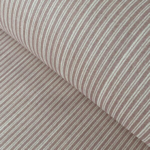Extra Wide Pinstripe Print - Carnation - Image 1
