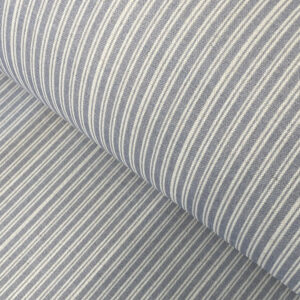 Extra Wide Pinstripe Print - Pebble - Image 1