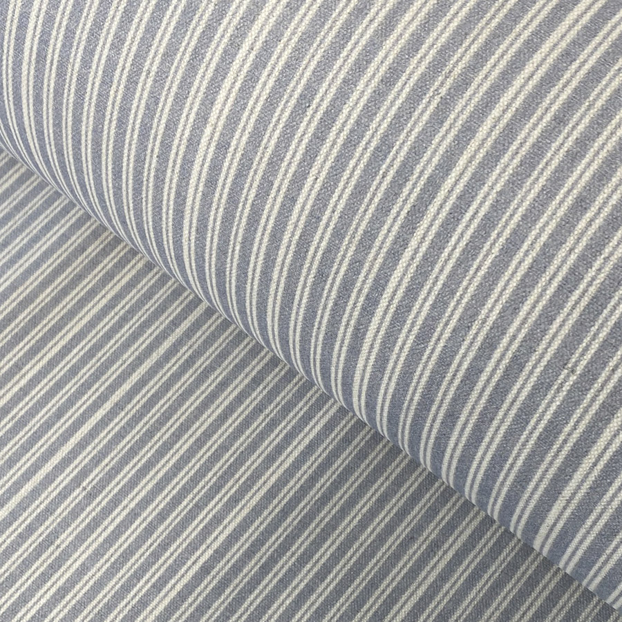 Extra Wide Pinstripe Print - Pebble