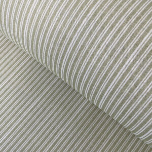 Extra Wide Pinstripe Print - Sage - Image 1