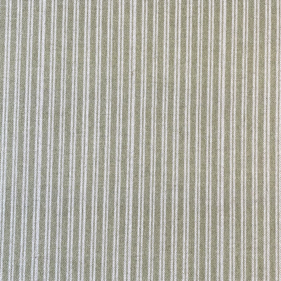 Extra Wide Pinstripe Print - Sage