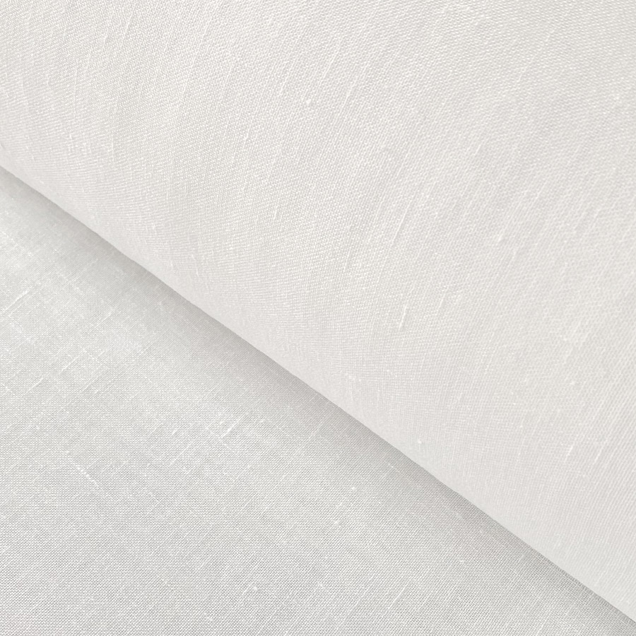 Extra Wide Weighted Sheer Newlyn White