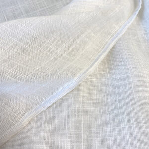 Extra Wide Weighted Sheer Newlyn White - Image 3
