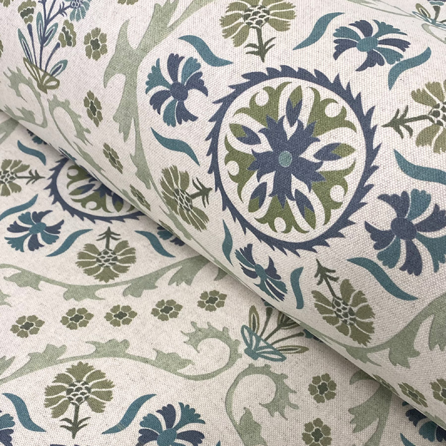 Eden - Indigo and Olive