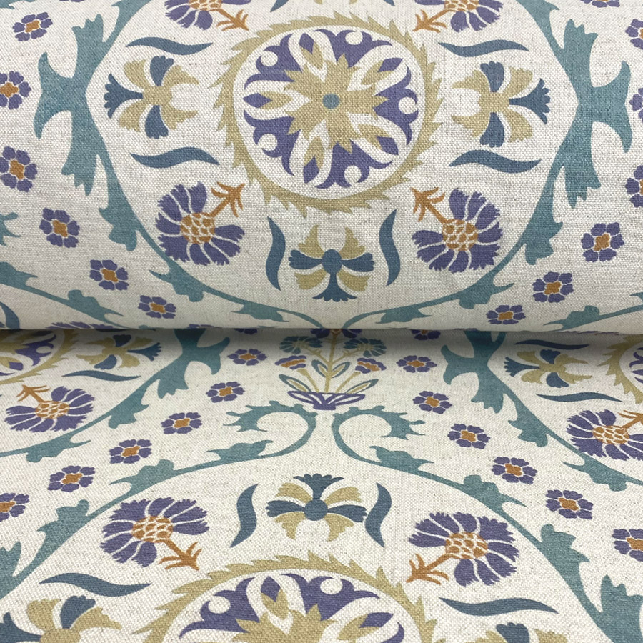 Eden - Soft Green and Indigo