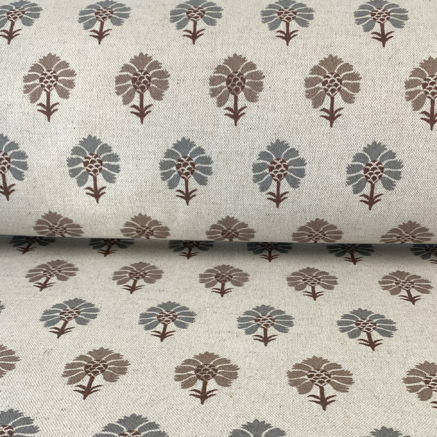 Eden Fleur - Pebble Grey and Brown