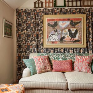 Tudor style fabric
