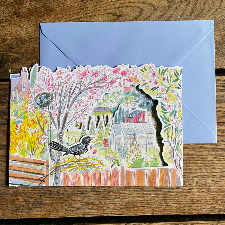 Emily Sutton 3D Spring Garden Card