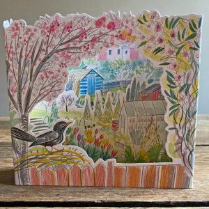 Emily Sutton 3D Spring Garden Card - Image 1