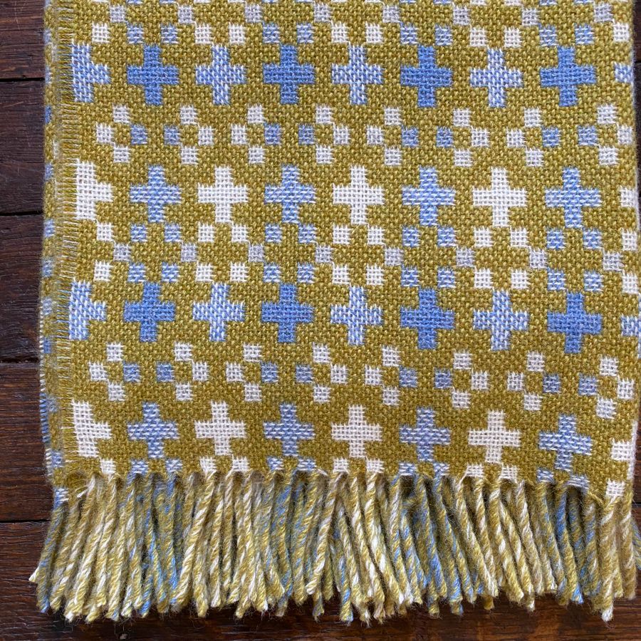 Eshton Blanket - Chartreuse