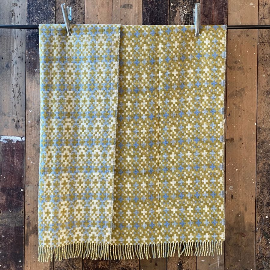 Eshton Blanket - Chartreuse