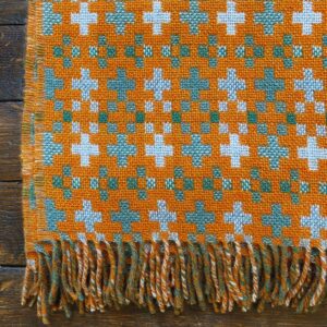 Eshton Blanket - Clementine Orange - Image 1
