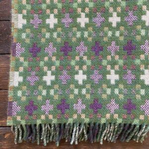Eshton Blanket - Heather Green
