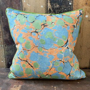 Folio 2 Linen Cushion - Green - Image 1