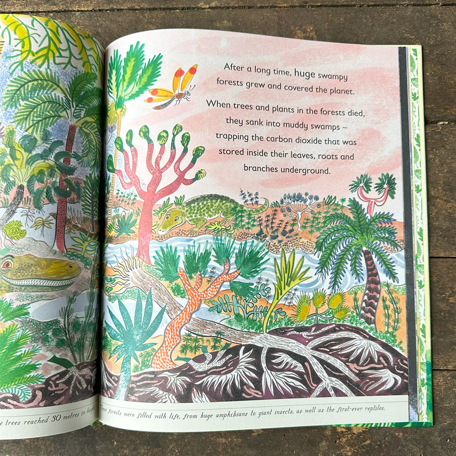 Green, The Story of Plant Life on Our Planet by Nicola Davies